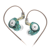 KZ EDX Pro Dual Magnetic Dynamic In-Ear Monitors – No Mic Cyan